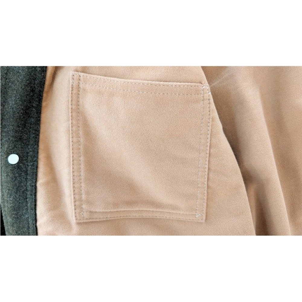 RARE Filson Greenwood Green Wool Cruiser Jacket Medium Moleskin Lined Coat USA - Picture 12 of 16